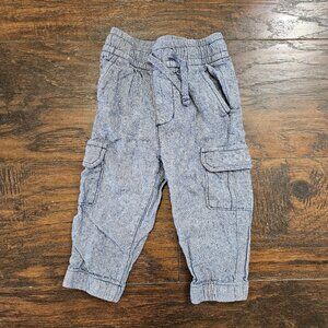 Baby Gap Chambray Joggers Baby Boy size 24M